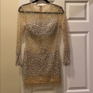 Hot Miami style sequin dress
